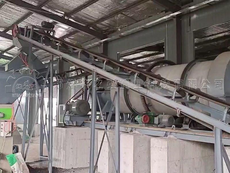 大型有機肥生產(chǎn)線運行中存在的問題及解決方案